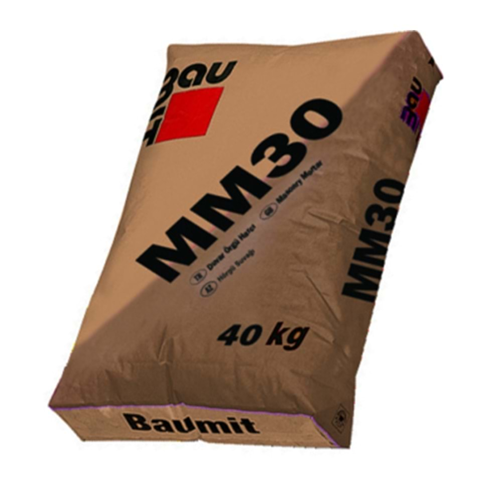 BAUMİT MM30 TUĞLA ÖRGÜ HARCI 40 KG