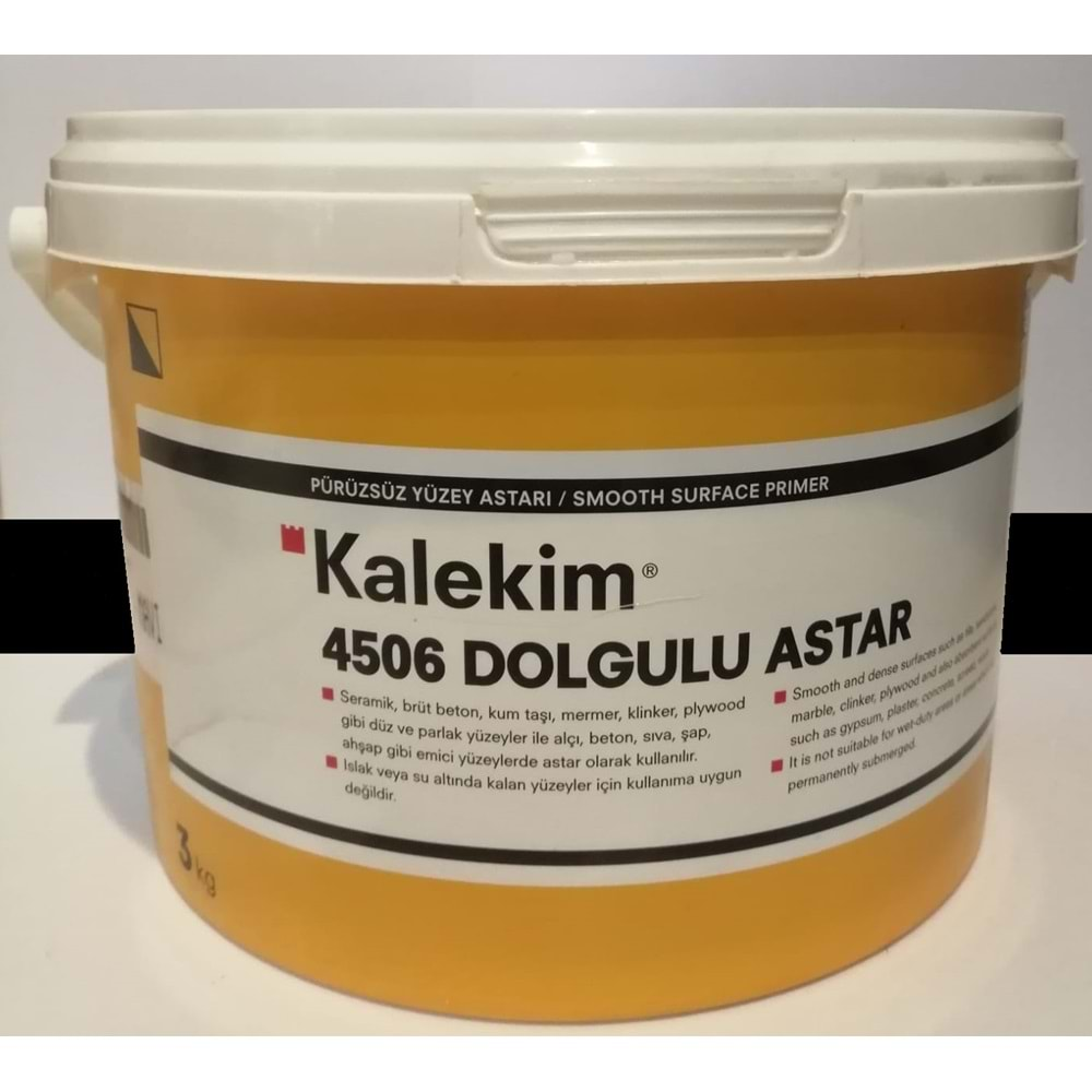 4506 KALEKİM DOLGULU ASTAR 3 KG